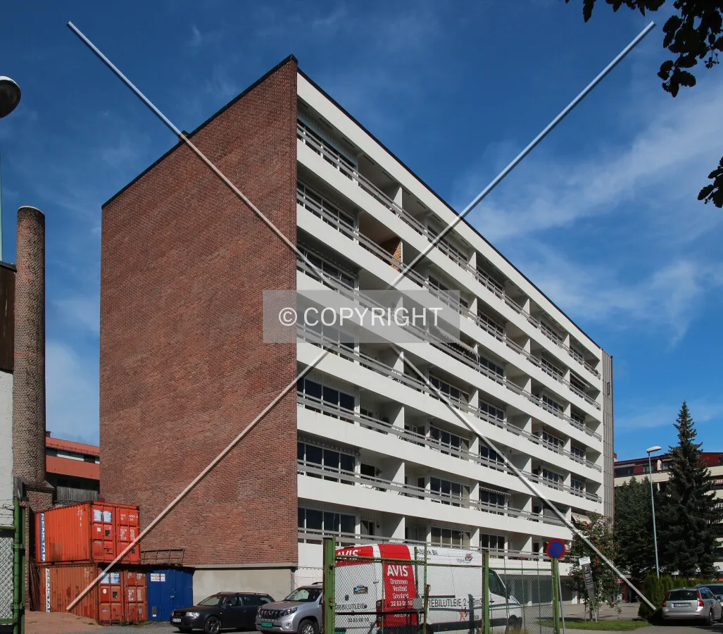 View from the southeast