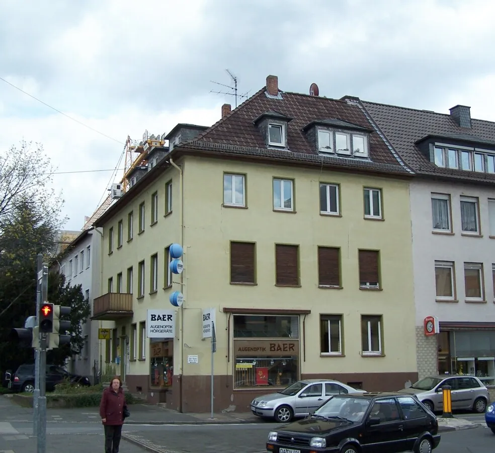 View across the junction of Grafenstraße and Bismarckstraße