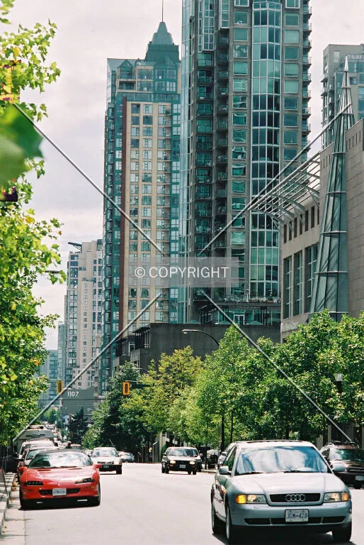 View south along Homer Street