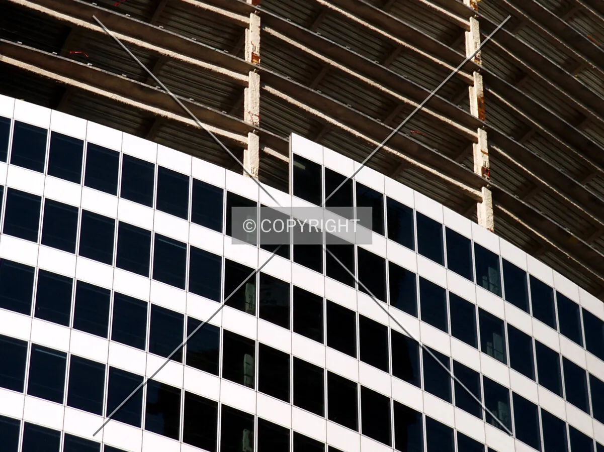 Curtain wall rising