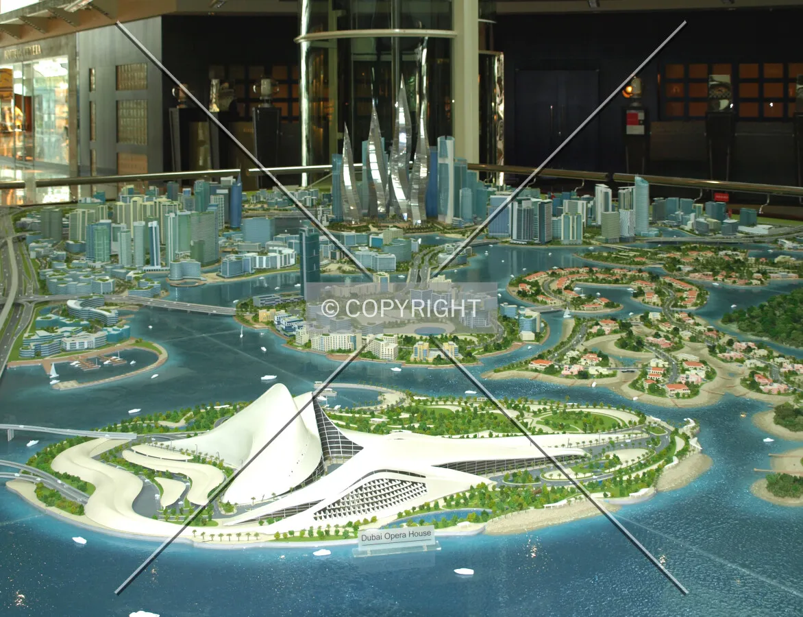 Model in Emirates Towers Mall