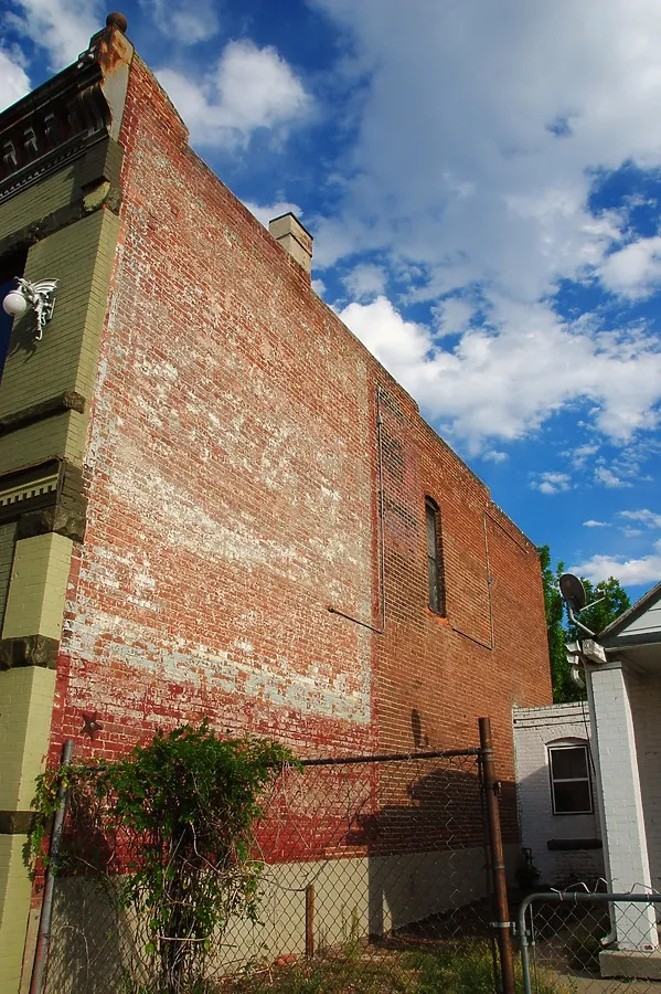 Looking east