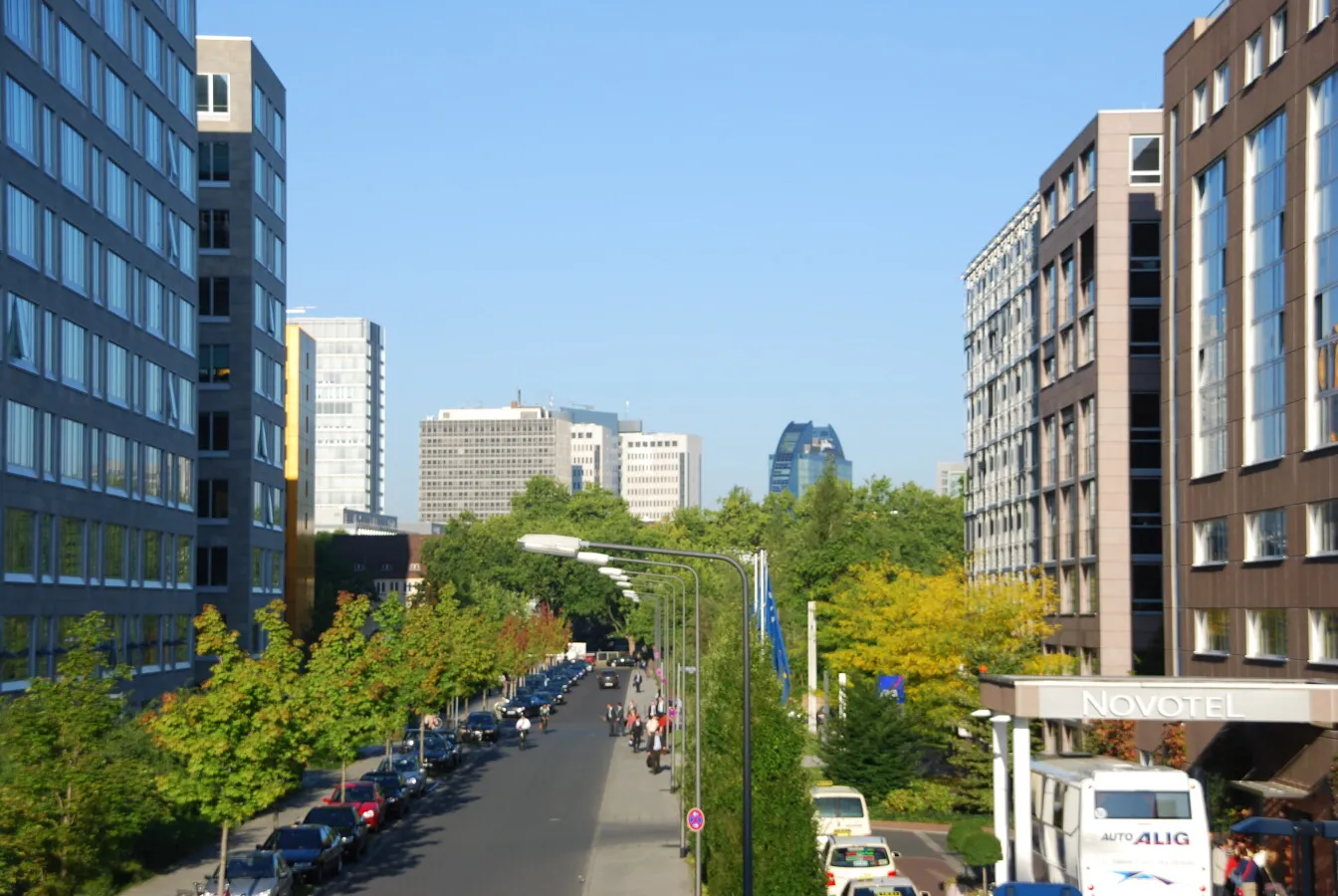View from the railway