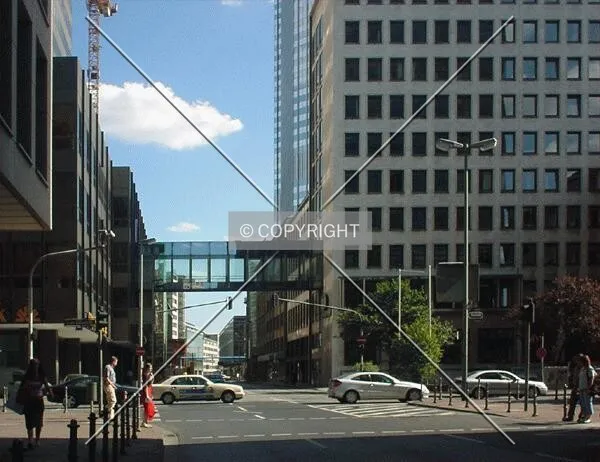 Neue Mainzer Straße; as seen from Garden Towers