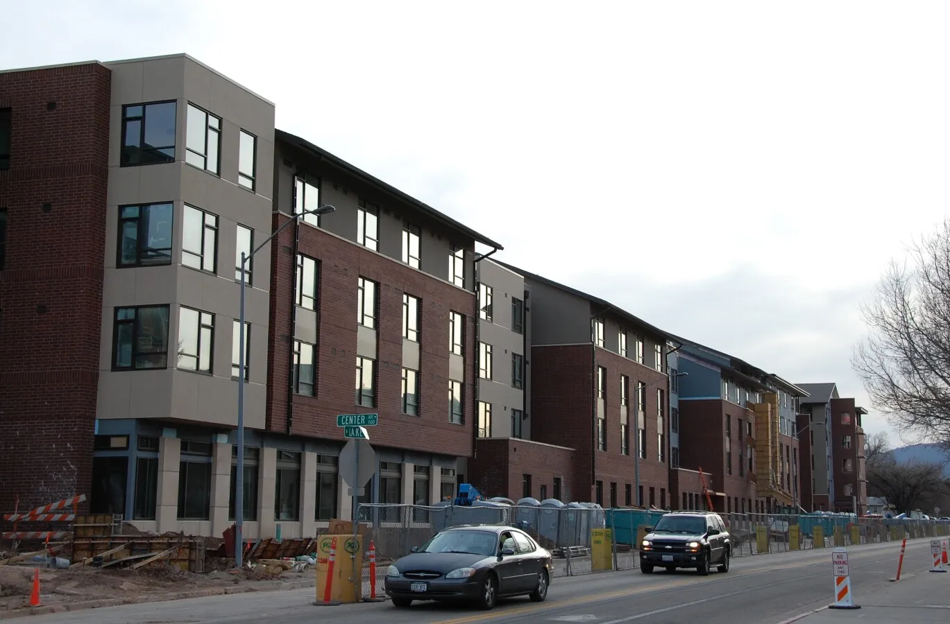View from the northeast