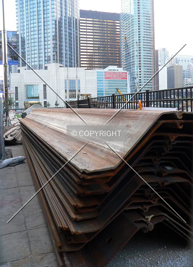 Steel sheeting