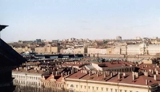 View from St. Isaacs cathedral to Northwest