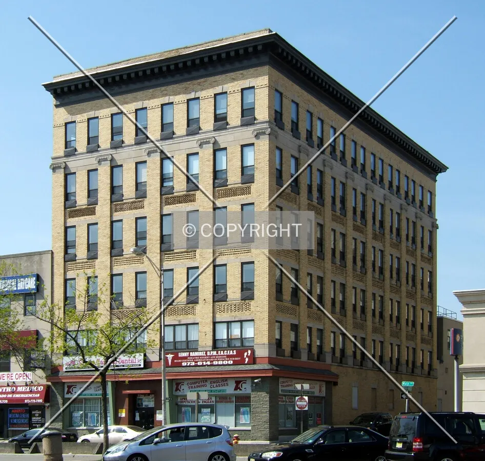 View from the northeast on Main Avenue