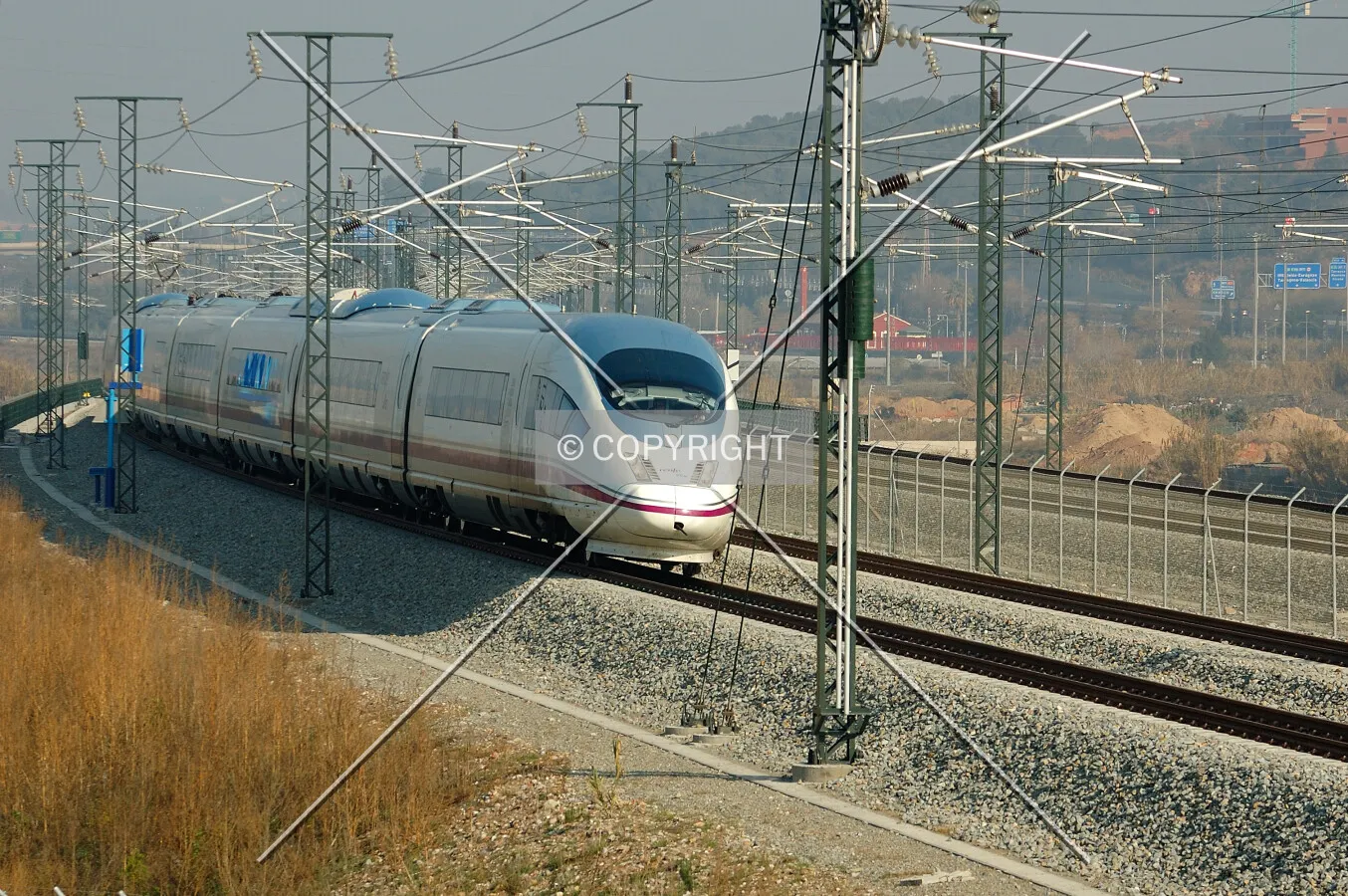 Velaro high speed spanish train
