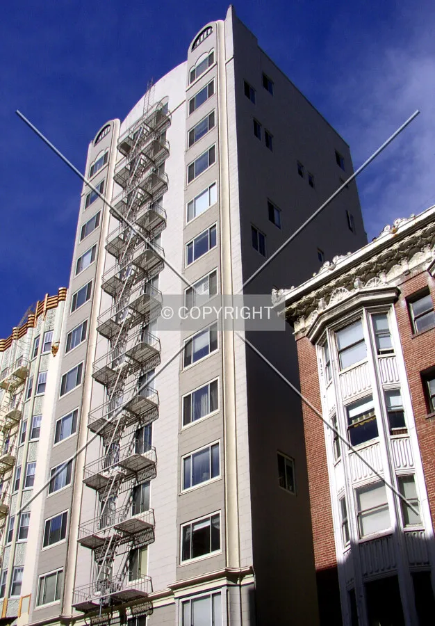 Looking northeast from Mason Street
