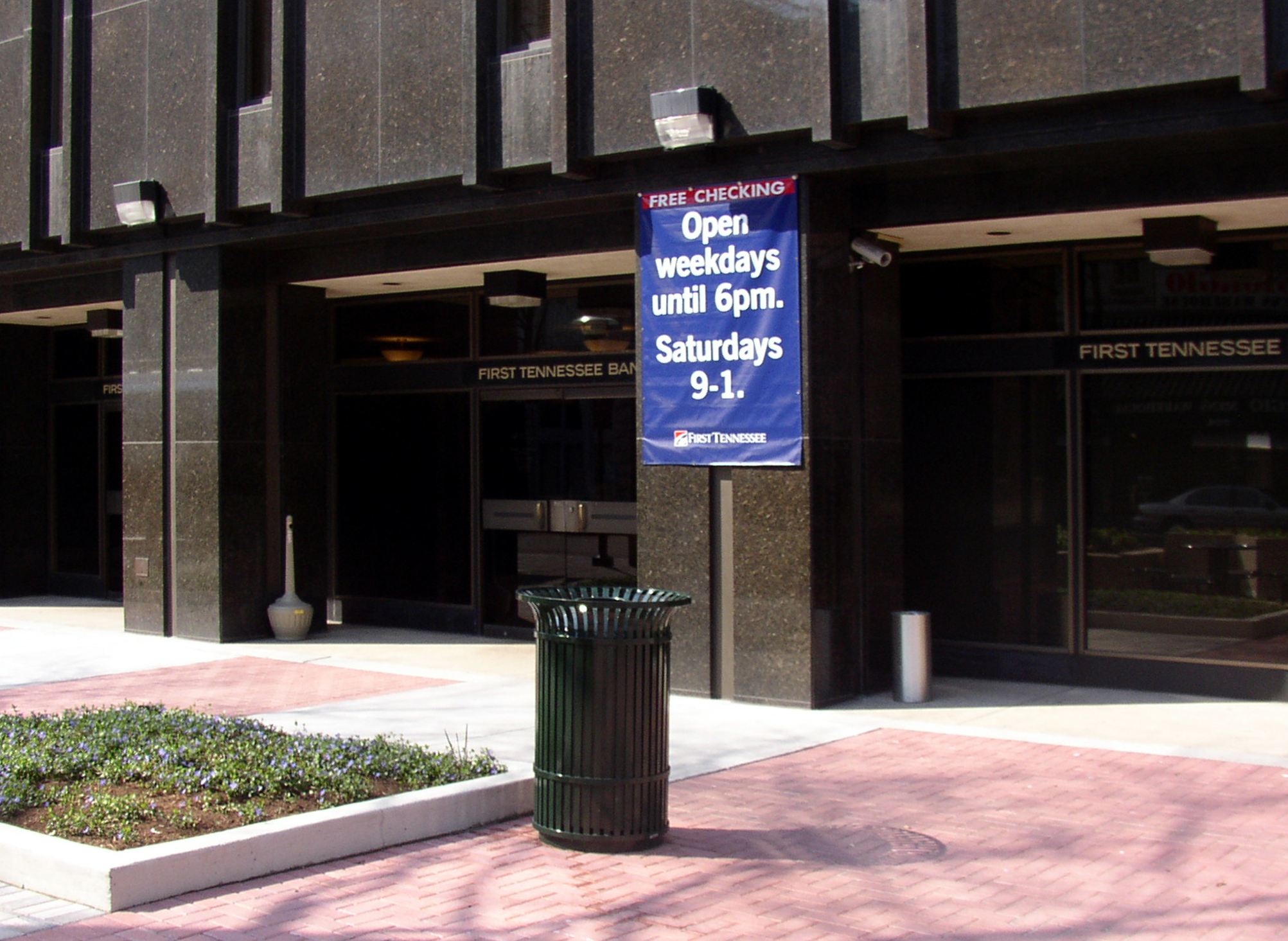 Eastern entrance area