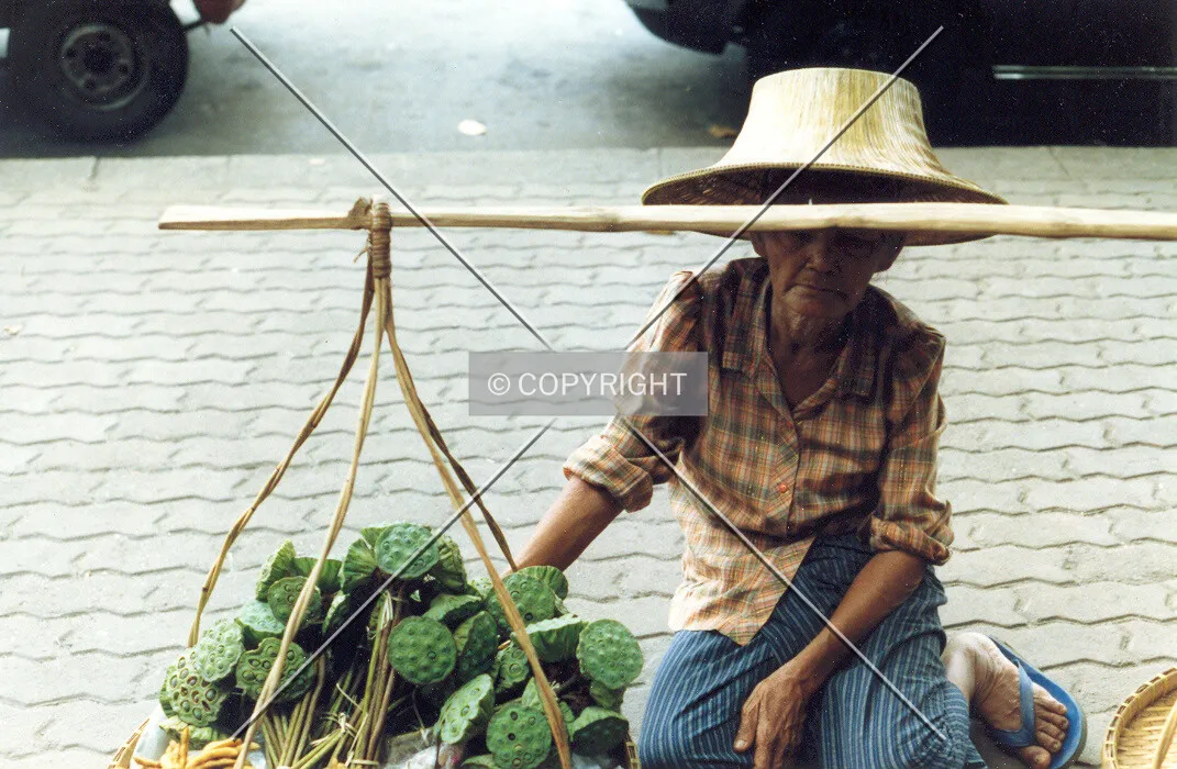 A street vendor