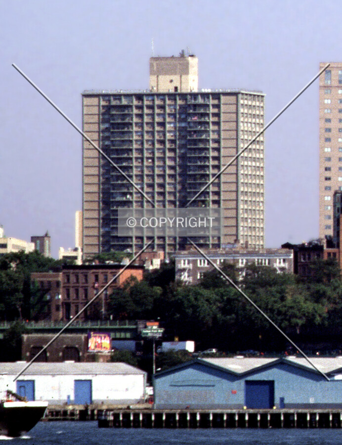 View from the west