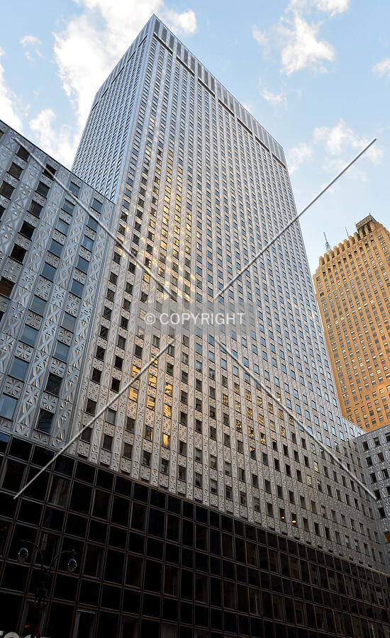 View from the northeast on 42nd Street