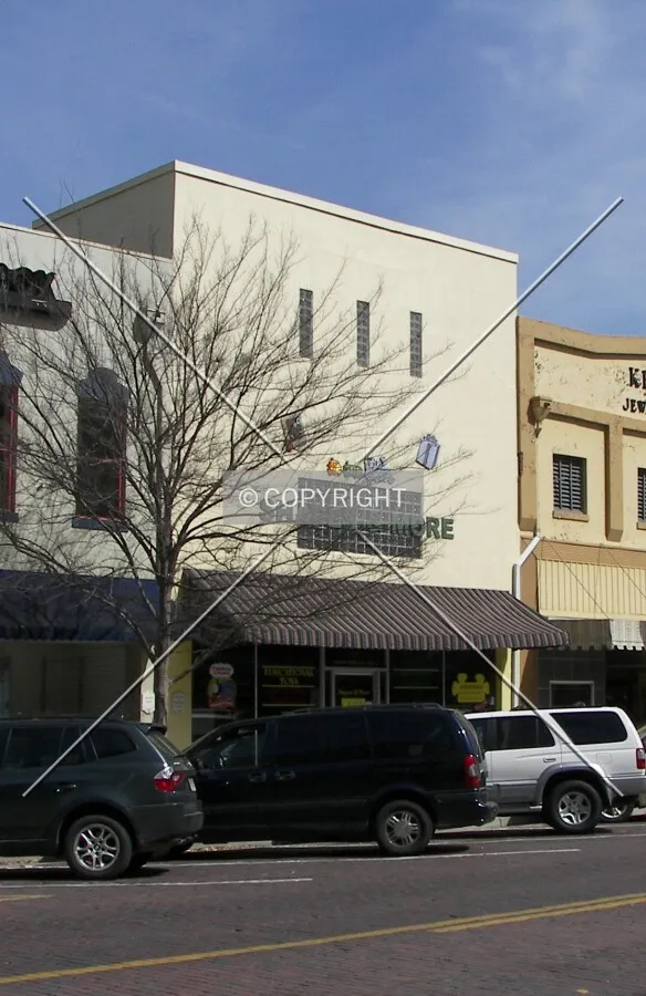 View from the southwest on Broad Street
