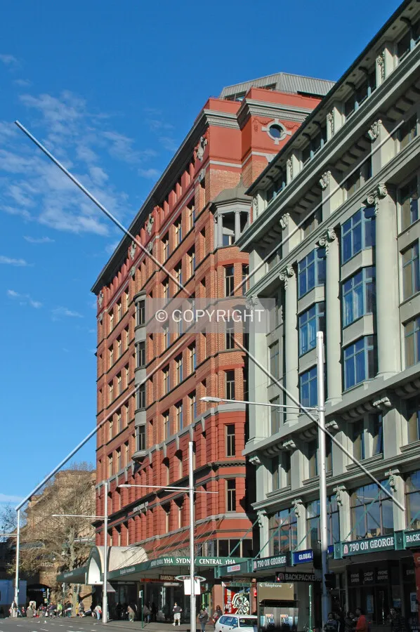 As seen from George Street