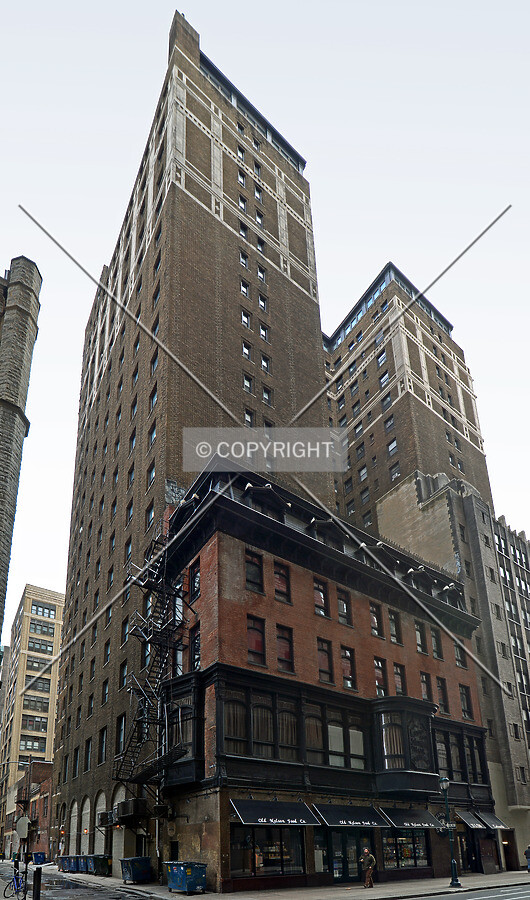 View from the northwest on 13th Street