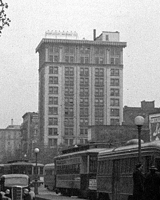 Vintage view from the southwest