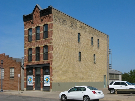 View to the north across 1st Street North