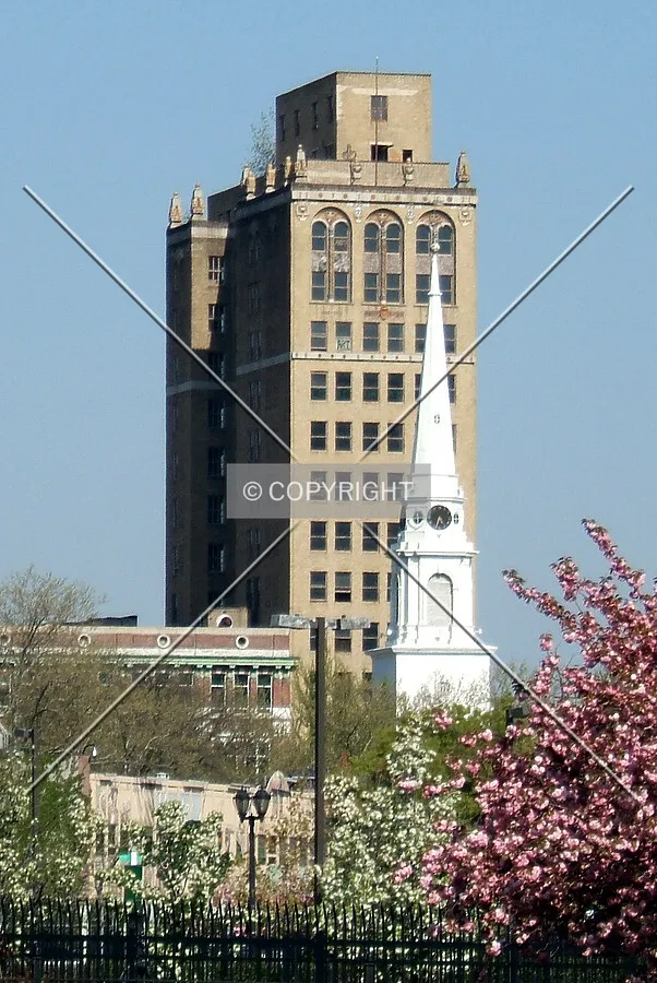 View from the southeast