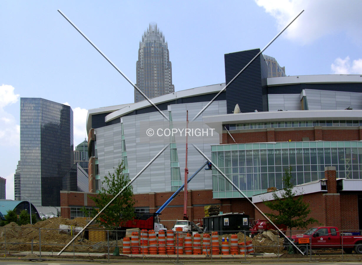Looking west from Caldwell Street