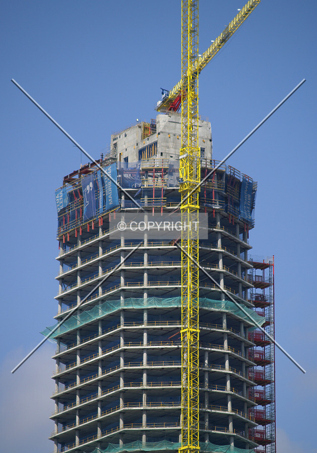 Top floors seen from the east
