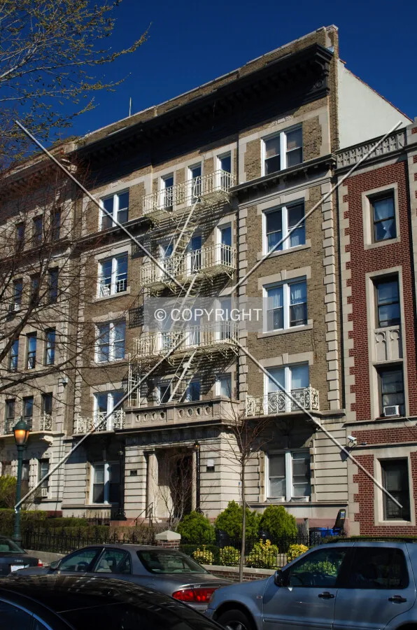 View along Eastern Parkway