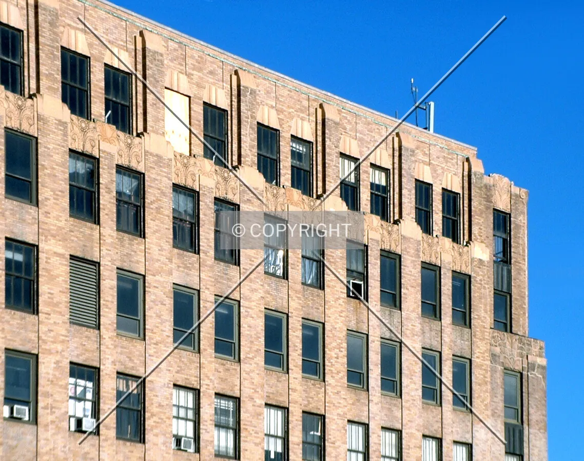 Details at the southwest corner