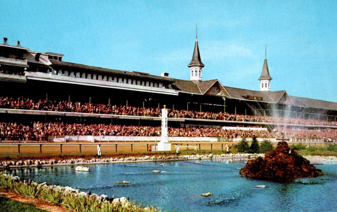 Vintage view from the southwest