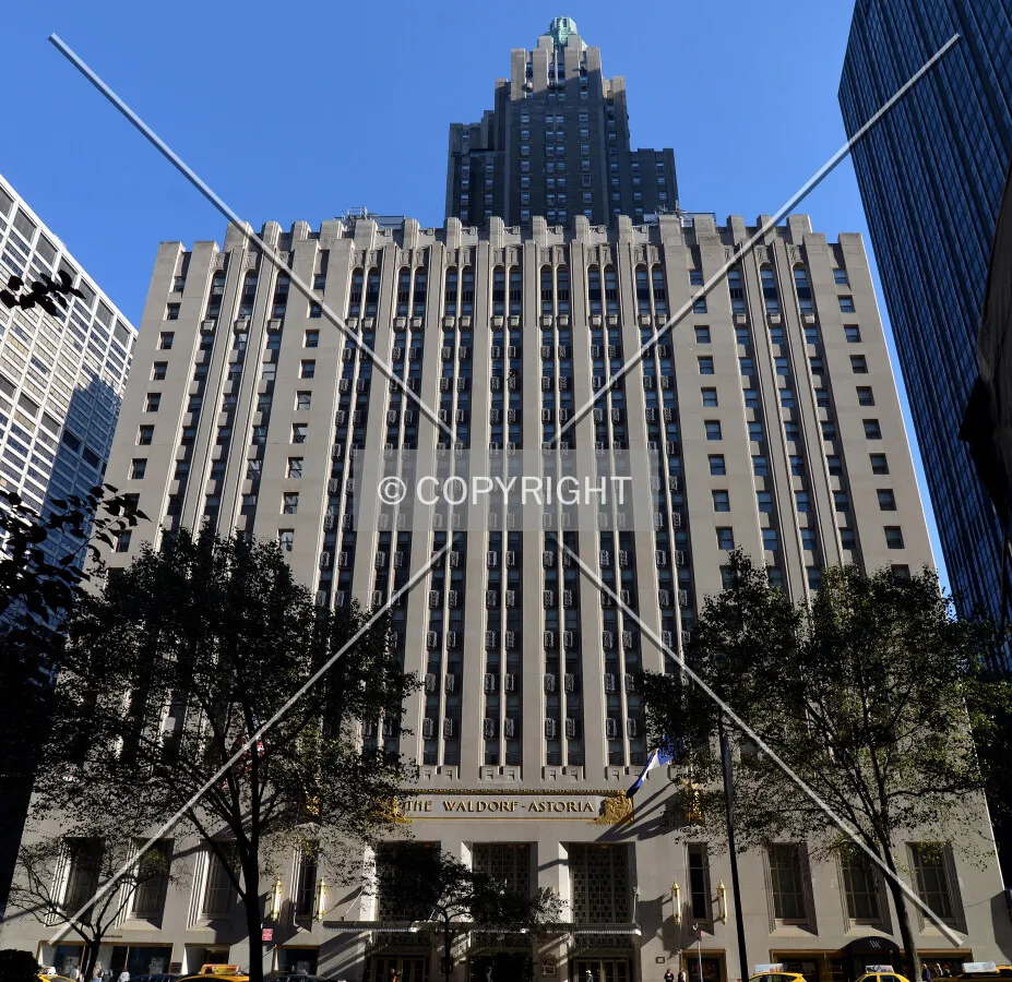 View from the northwest on Park Avenue