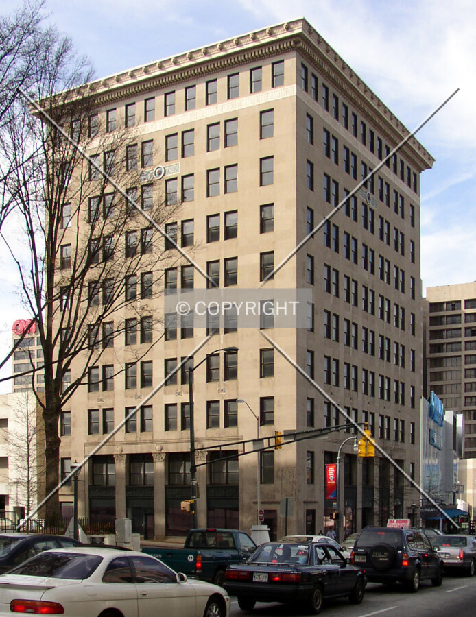 Looking northwest from Marietta Street