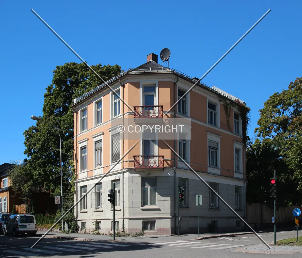 View from the southeast