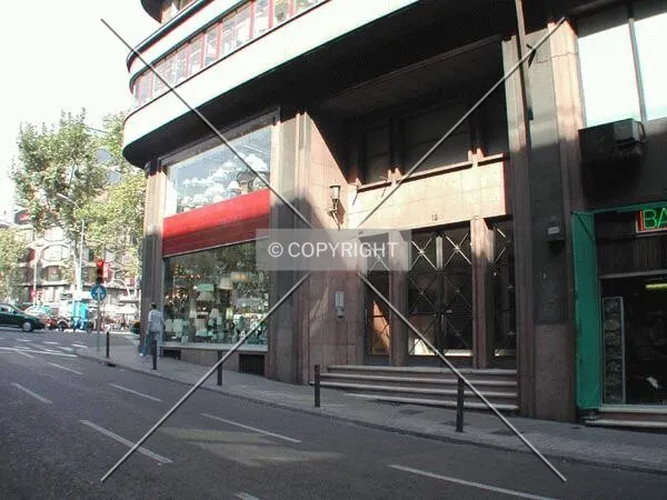 View of the building entrance