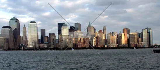 Downtown from the west
