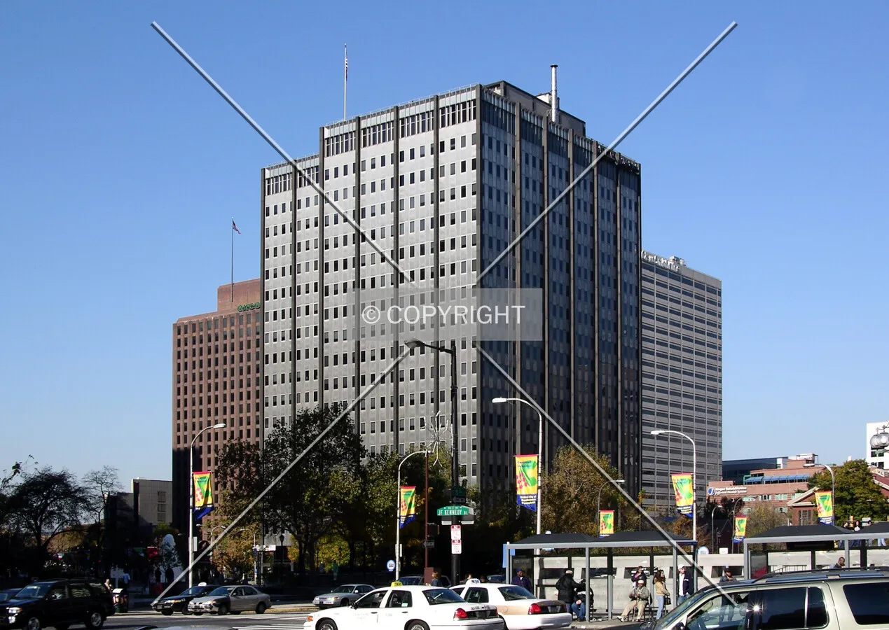 Looking northwest from John F. Kennedy Boulevard