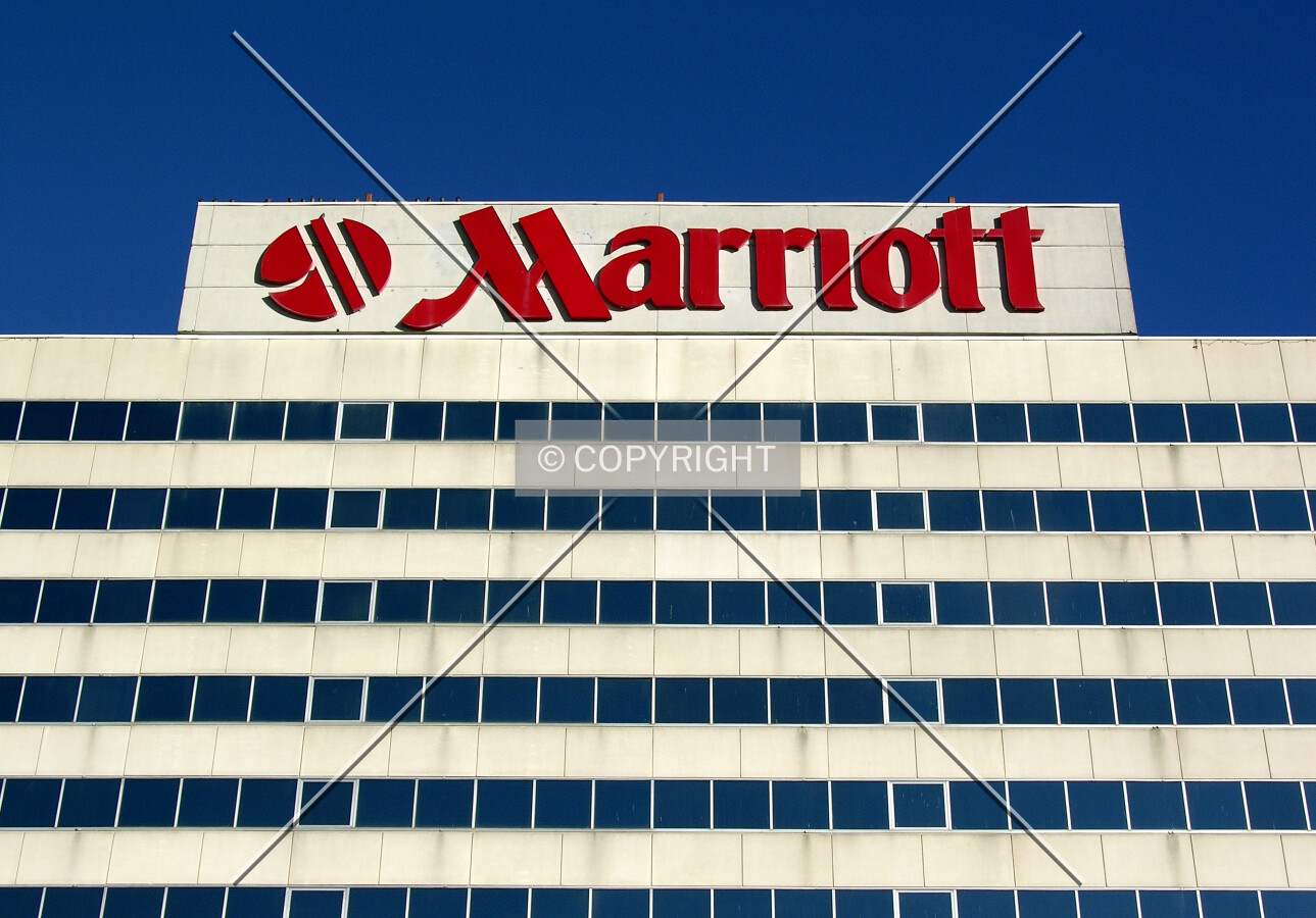 Upper floors and signage from the west