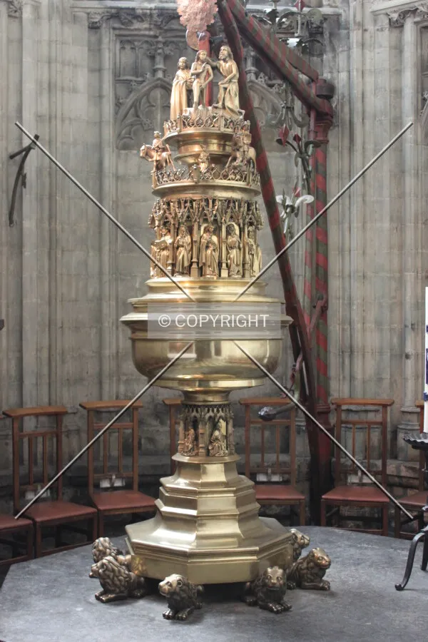 Baptismal font