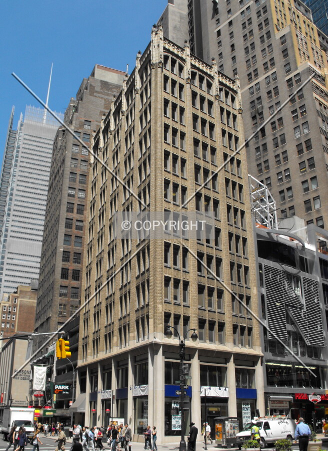 View from the east on Broadway