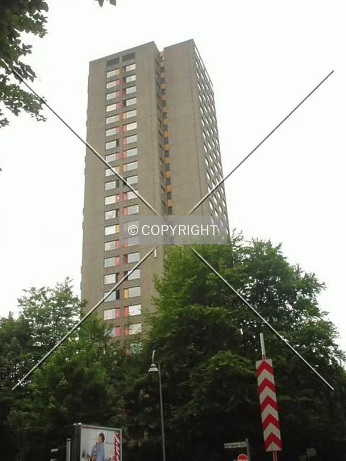 As seen from Aachener Straße