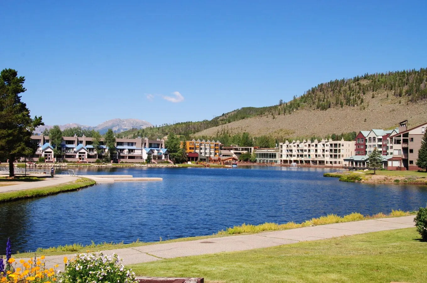 View across Keystone Lake to the northwest