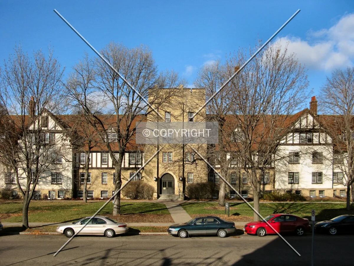 South elevation from the Hamline United Methodist Church