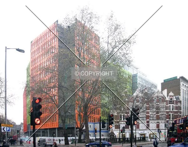 View west from High Holborn