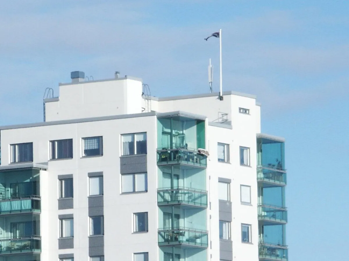Balcony details and the top