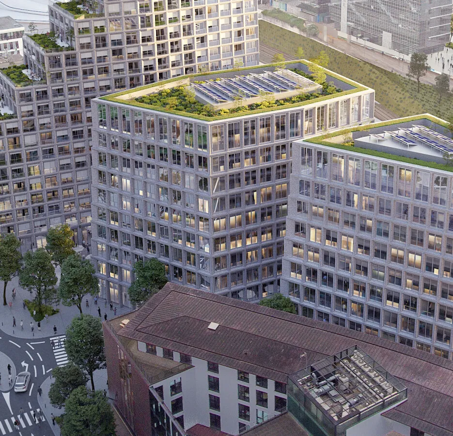 First rendering of the project.