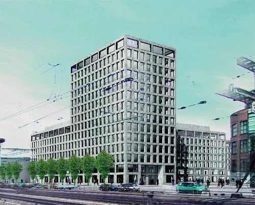 Bürokomplex an der Vulkanstraße