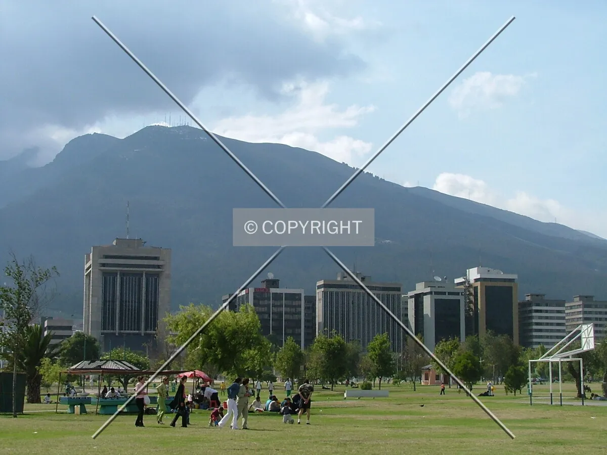 Buildings around La Carolina Park