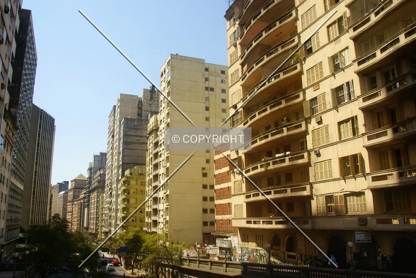 High-rises along Borges de Medeiros Avenue