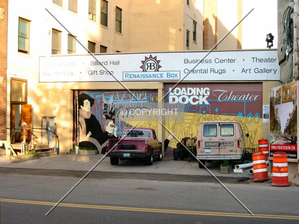 The attached 'Loading Dock' theater