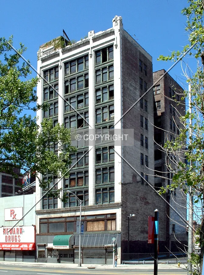 View from the east