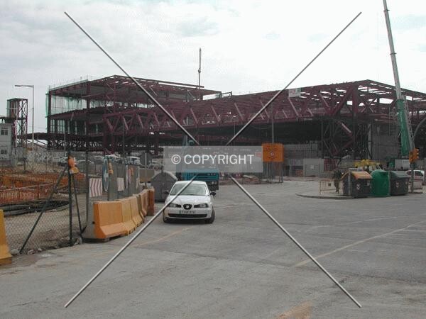 View of the building on March 25, 2003